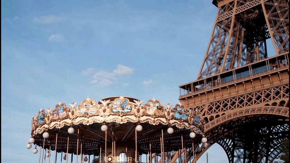 eiffel tower carousel picture of paris raul cabrera