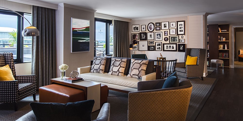 Renaissance Washington DC Downtown's Presidential Suite, and its close proximity to some of the city's best restaurants, are some of the many reasons to stay at this landmark hotel.