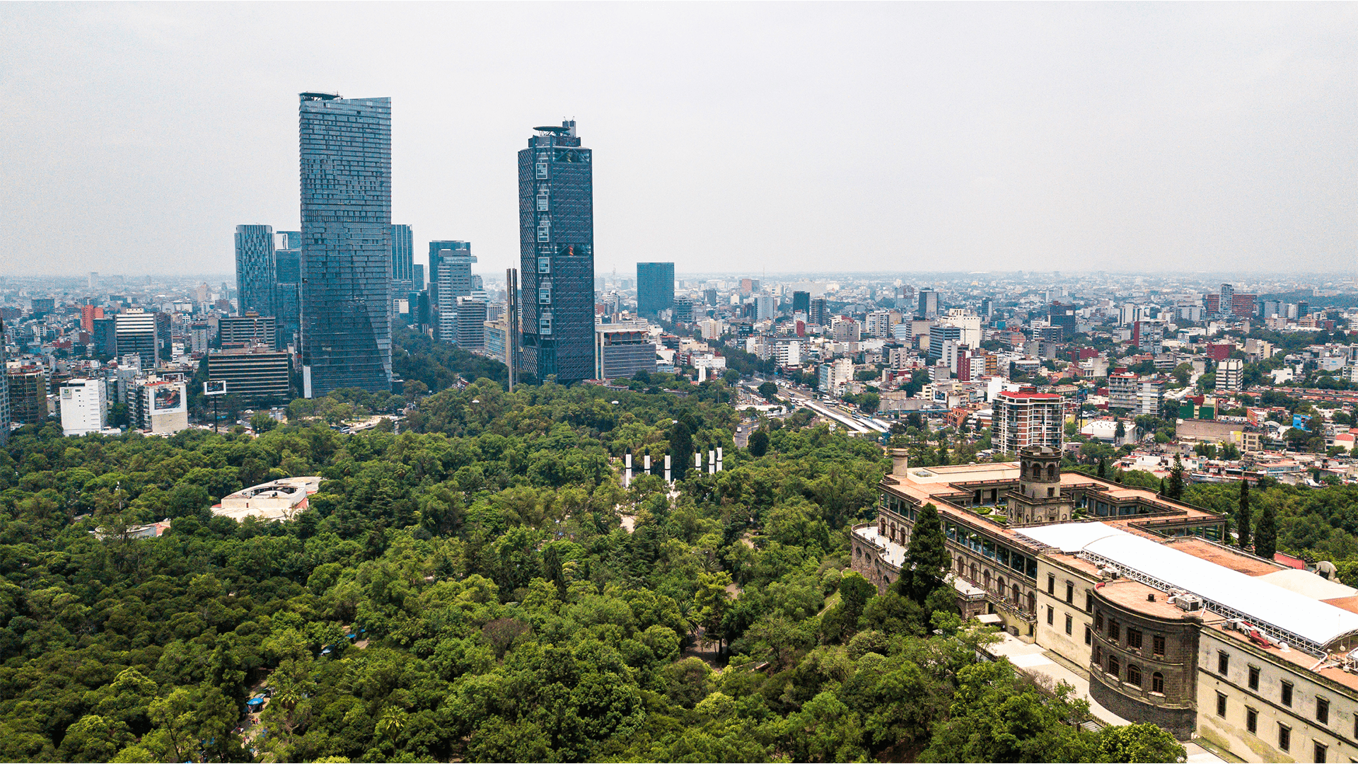 Bosque de Chapultepec, considerado uno de los pulmones de la Ciudad de México