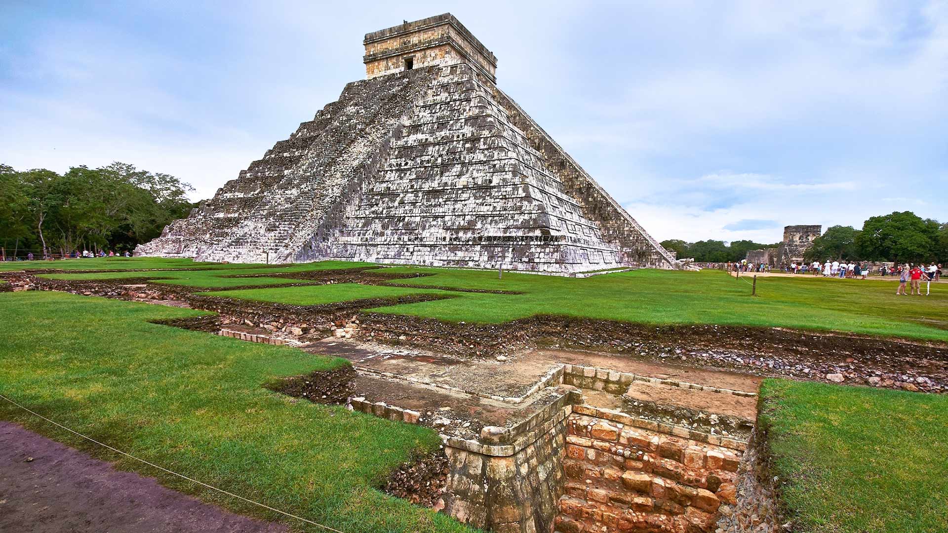 Ruinas en Chichén Itzá