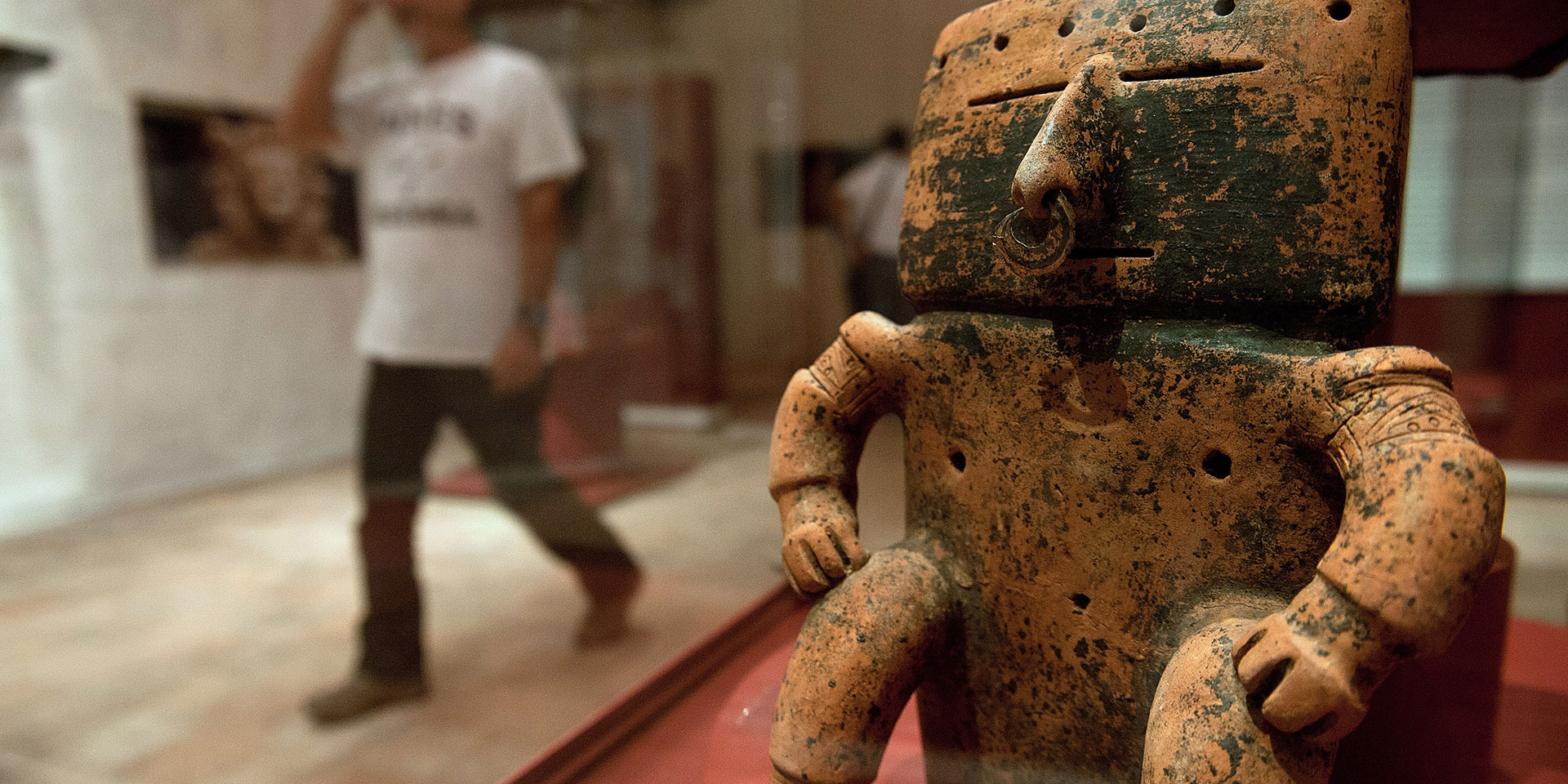 Artefacto en el Museo Arqueológico La Merced