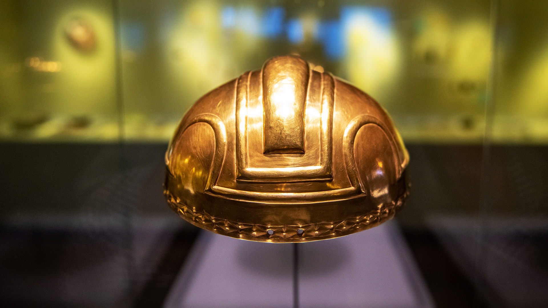 Pieza de Oro en el Museo de Oro