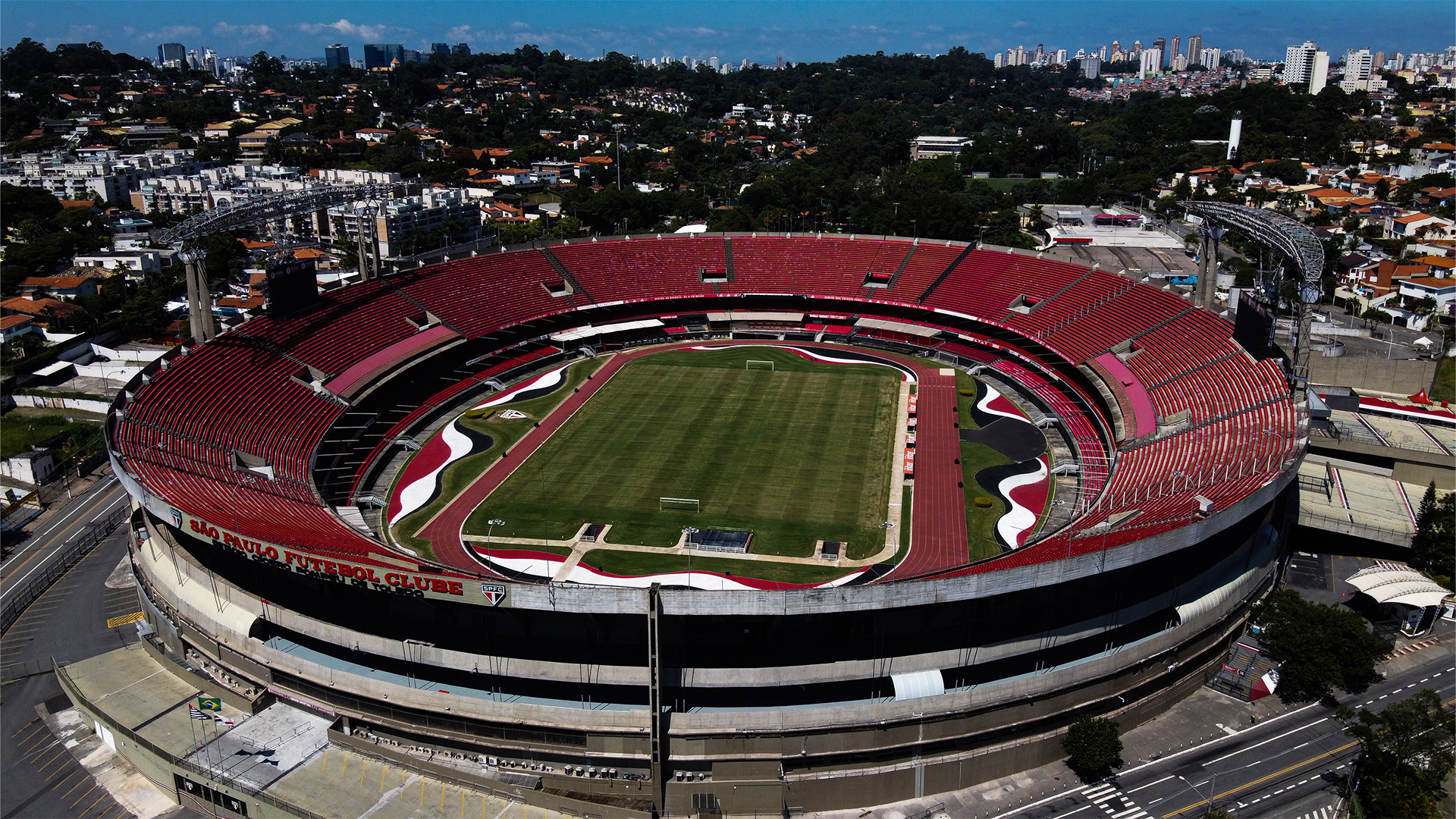 Estadio Morumbi en la ciudad de São Paulo