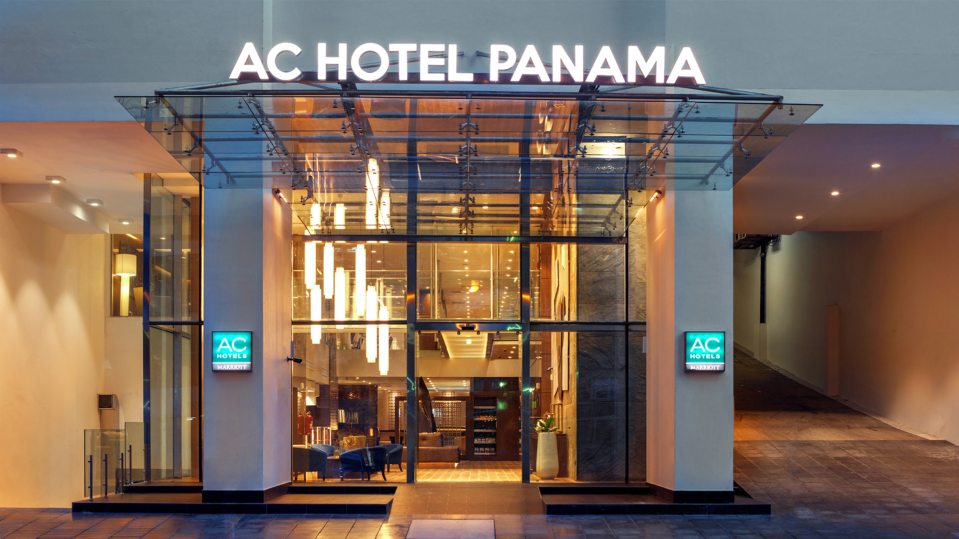 Salas de espera del AC Hotel Panama City