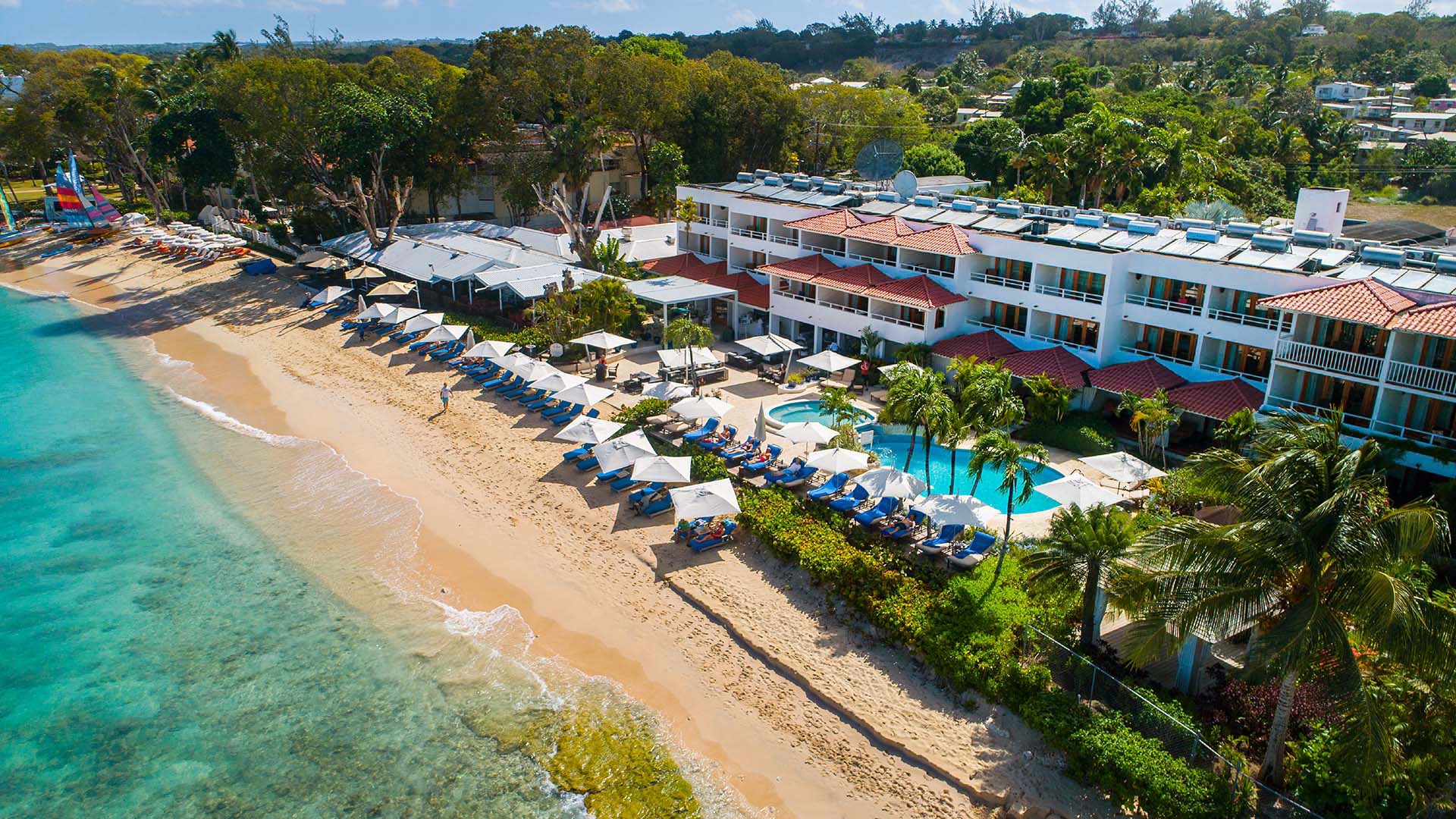 Hotel a la orilla de la playa