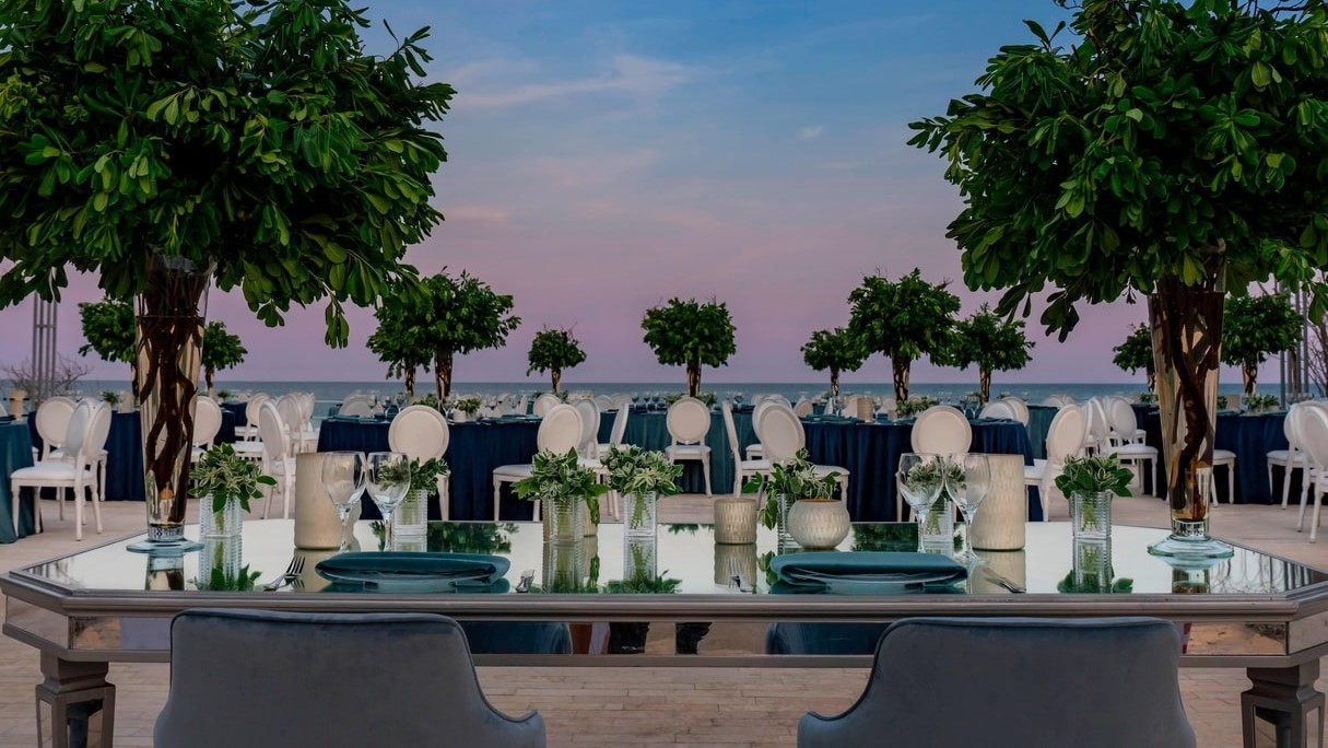 Ceremonía en la playa