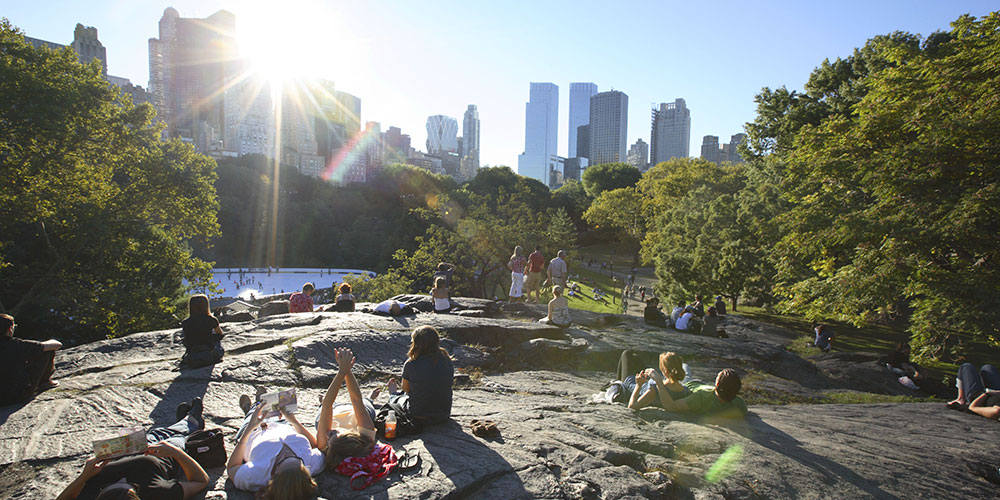 Enjoying nature at Central Park is always free in NYC. (Photo: Almy)