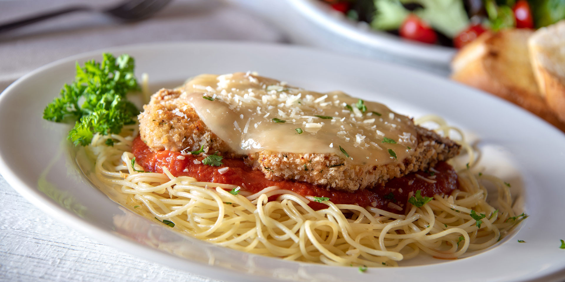 Pollo a la parmesana