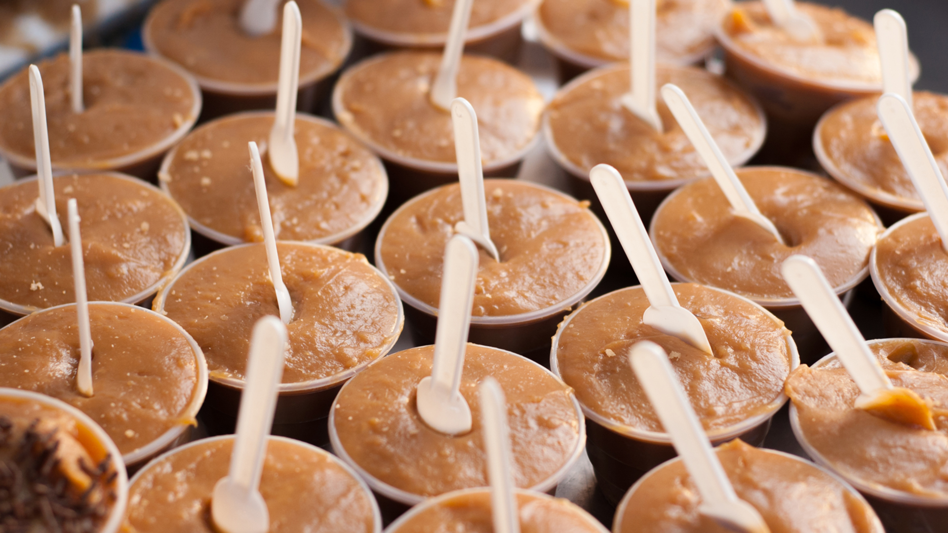 vasitos de manjar blanco