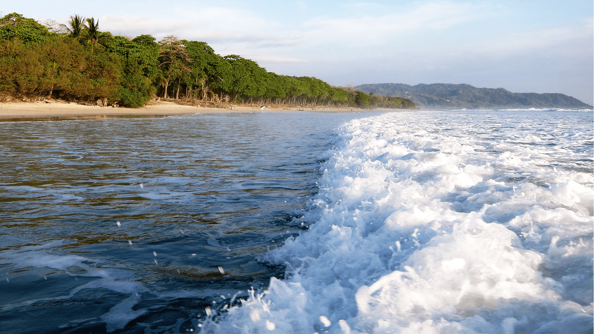 Ambiente perfecto en playa Santa Teresa en puntarenas.