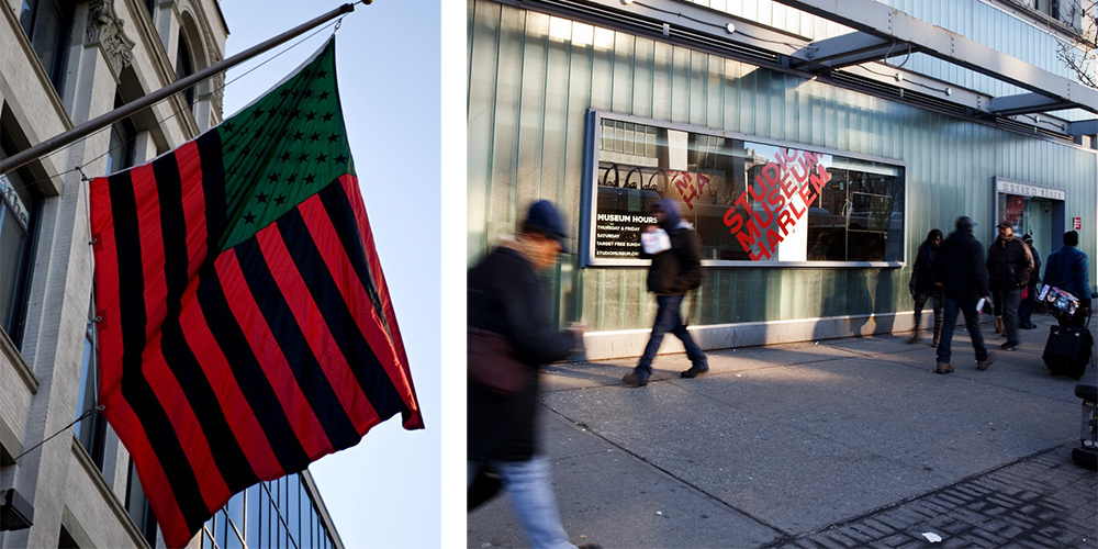 Harlem Studio Museum Flag.