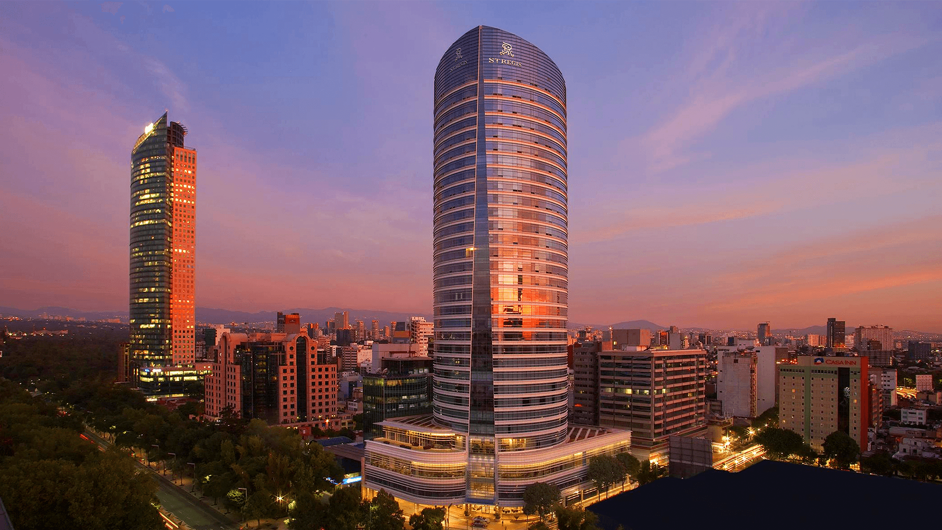 atardercer en el Hotel St. Regis en la Ciudad de México