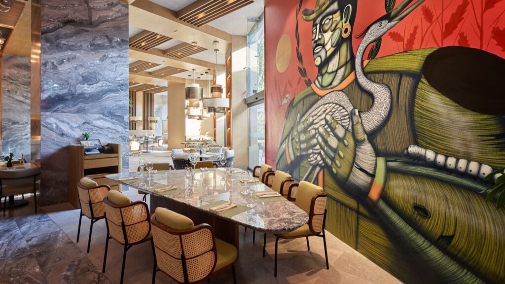 Restaurante de JW Marriott Hotel Mexico CIty Polanco