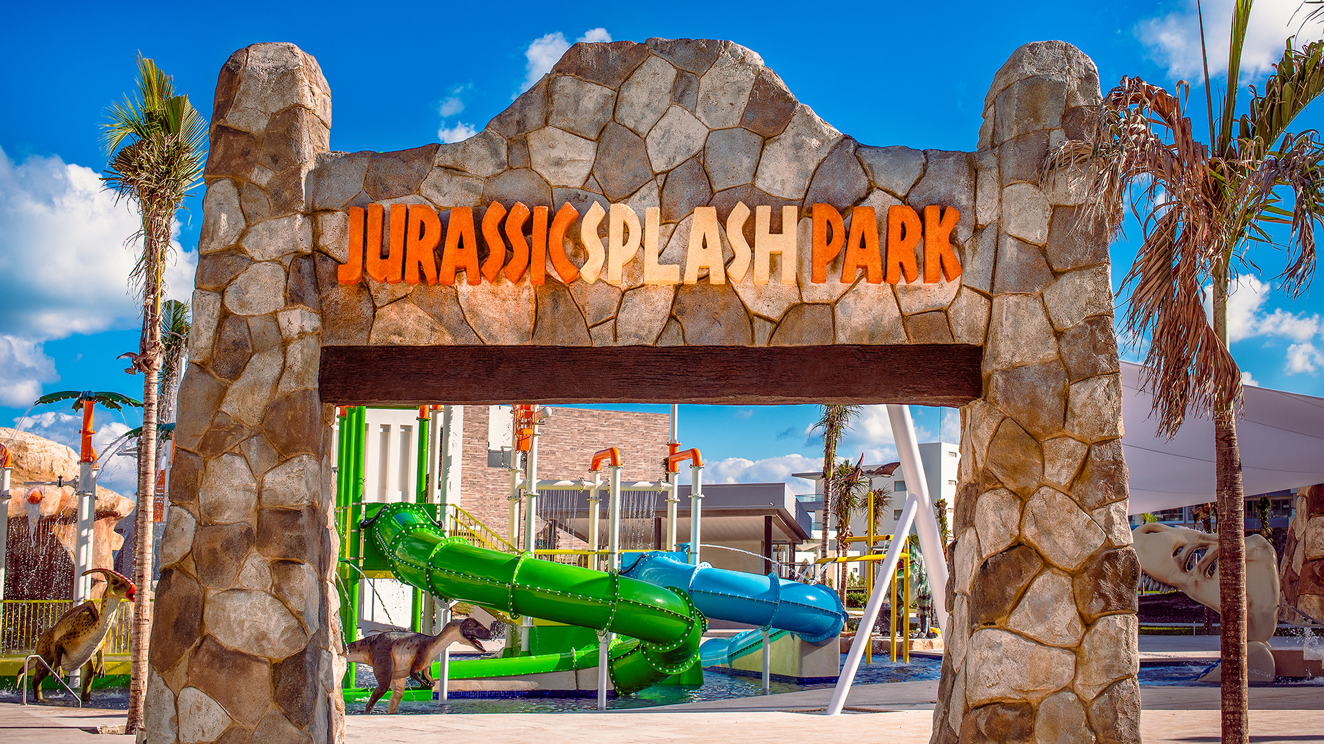 Parque acuático en Cancún