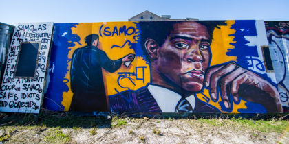 New Orleans graffiti street art