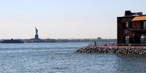 It’s okay to feel smug when you find this unobstructed and un-tourist-ed view of the Statue of Liberty. (Photo: Jeffrey Tanenhaus)