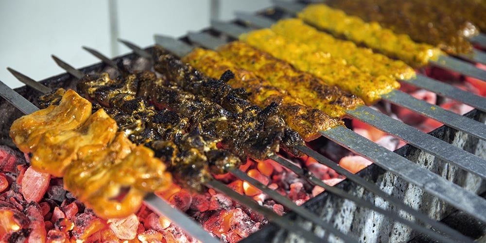 UAE food to brag kebabs dubai