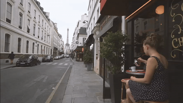 paris cinemagraphs eiffel tower cafe mary quincy
