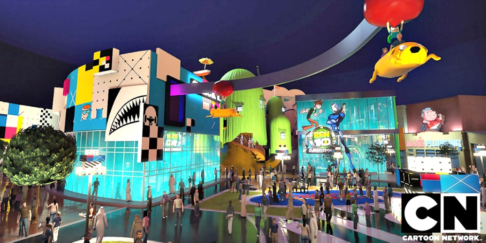 The zone featuring Cartoon Network characters. (Image courtesy of IMG World Adventure)
