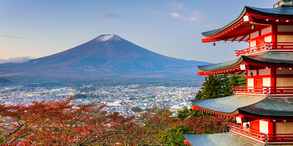 Tokyo must-see attractions: Mt. Fuji.