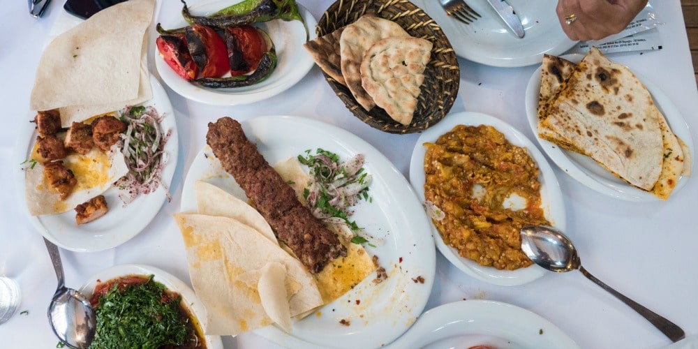 turkish food at an istanbul restaurant mark wiens