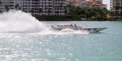 Miami speedboat