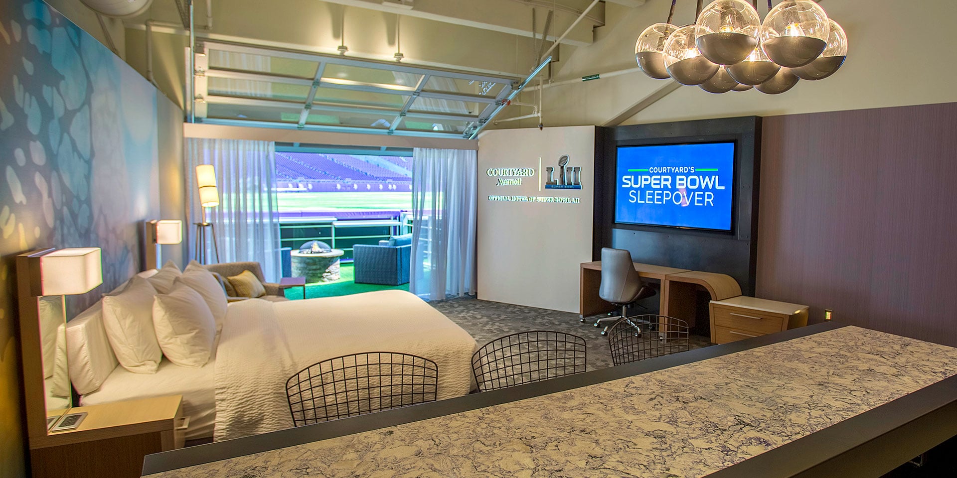 NFL Fans Won at the Super Bowl with Courtyard Marriott Bonvoy Traveler