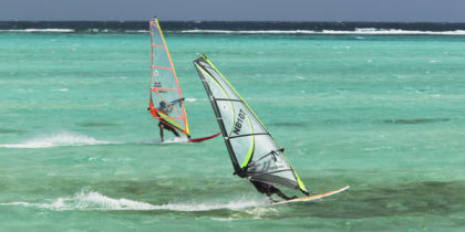 bonaire windsurfing