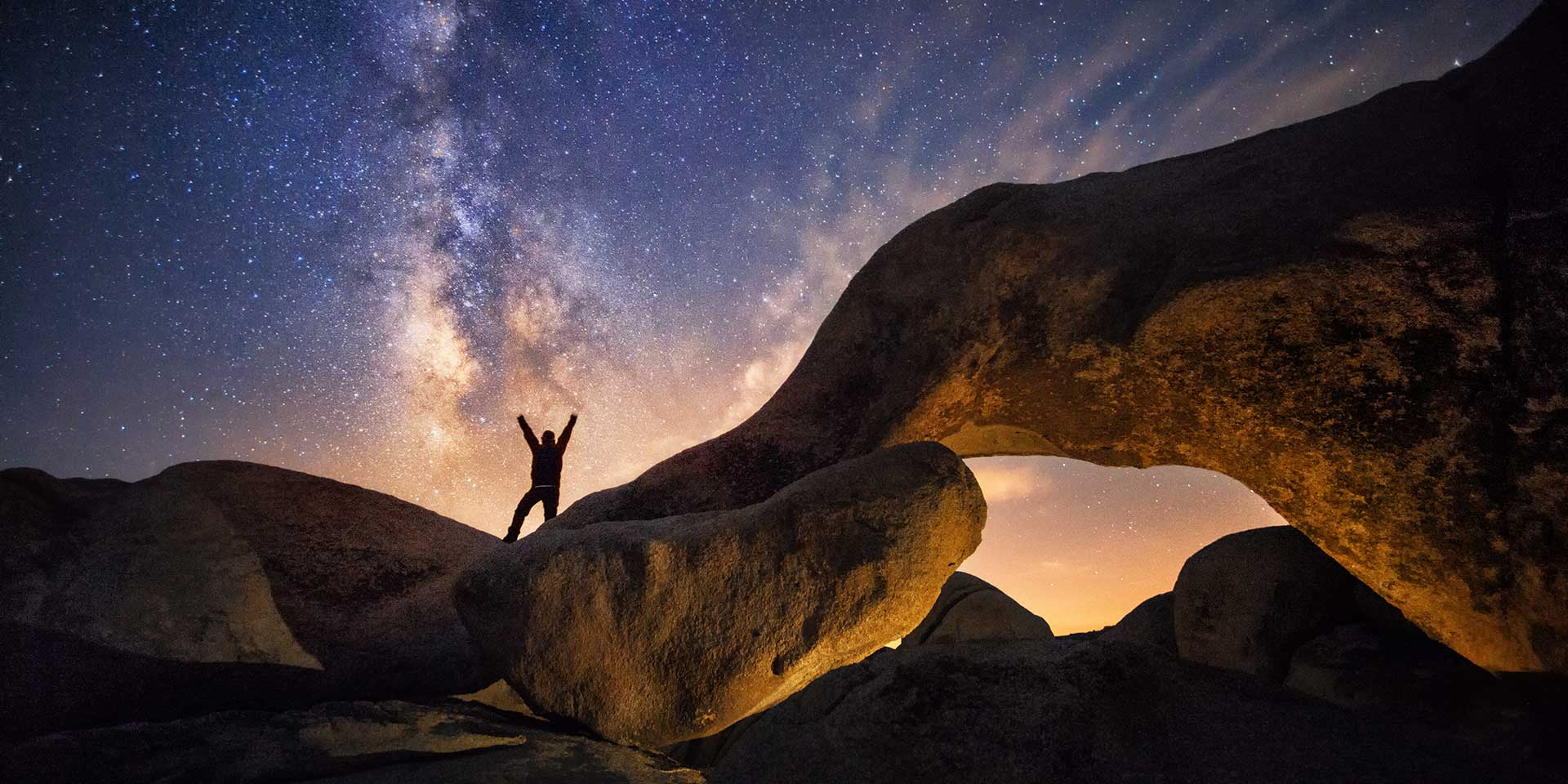 arch rock in joshua tree national park