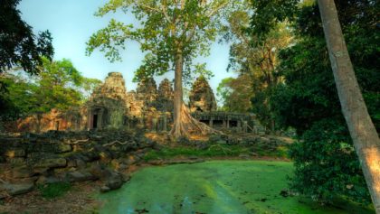 banteay temple angkor cambodia