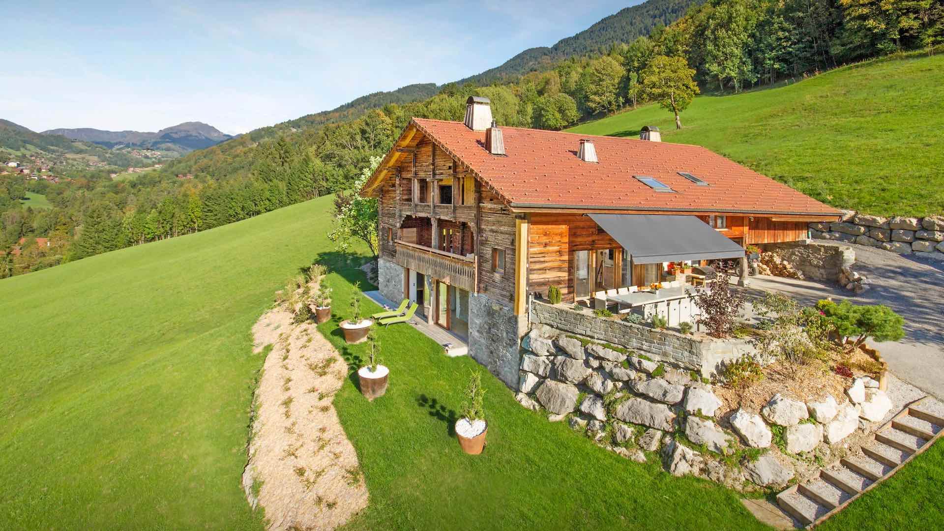 house in alps