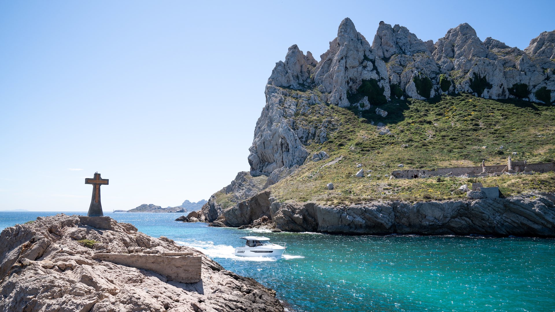 Marseille, La Baie des Singes, Beroemde Kreek in het Nationale Park van Calanques