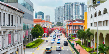 singapore street scene