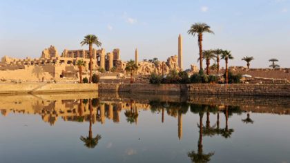 temples along the nile river in egypt