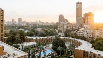 A Marriott hotel in Cairo