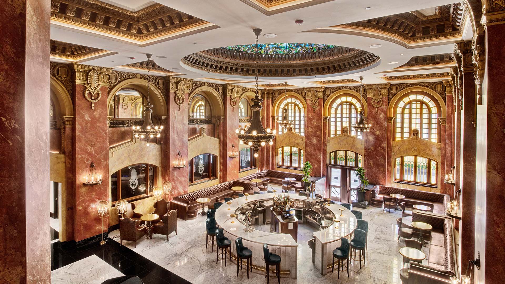 Hotel Paso Del Norte, Autograph Collection's Dome Bar during the daytime