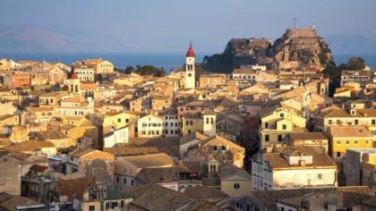 old town of corfu