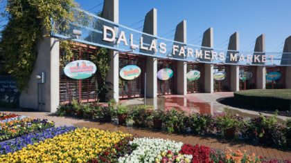 Dallas Farmers Market signs