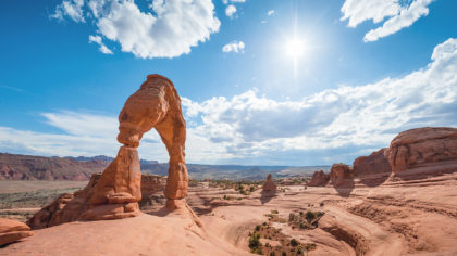 Delicate Arch in Moab National Park