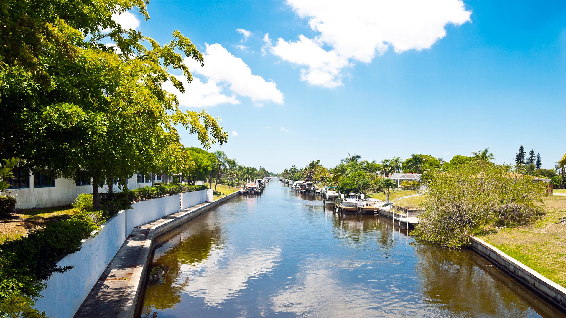 Canals of Cape Coral Florida