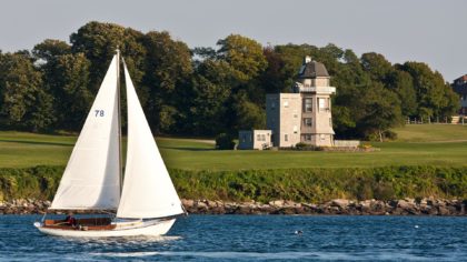 Sailboat in Rhode Island