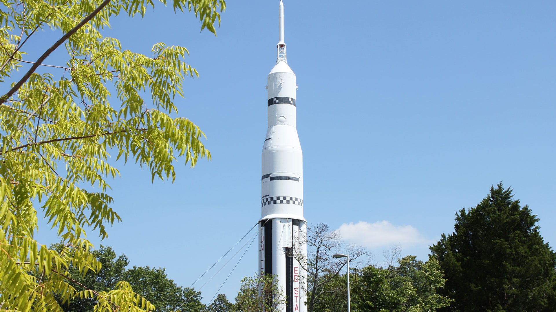 Saturn rocket at US space and Rocket Center