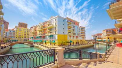 canals of The Pearl-Qatar