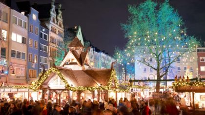 Christmas Market in Cologne, Germany