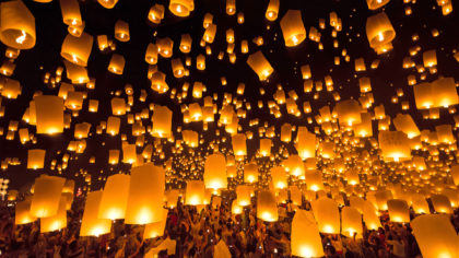 Lanterns at the Thailand Lantern Festival