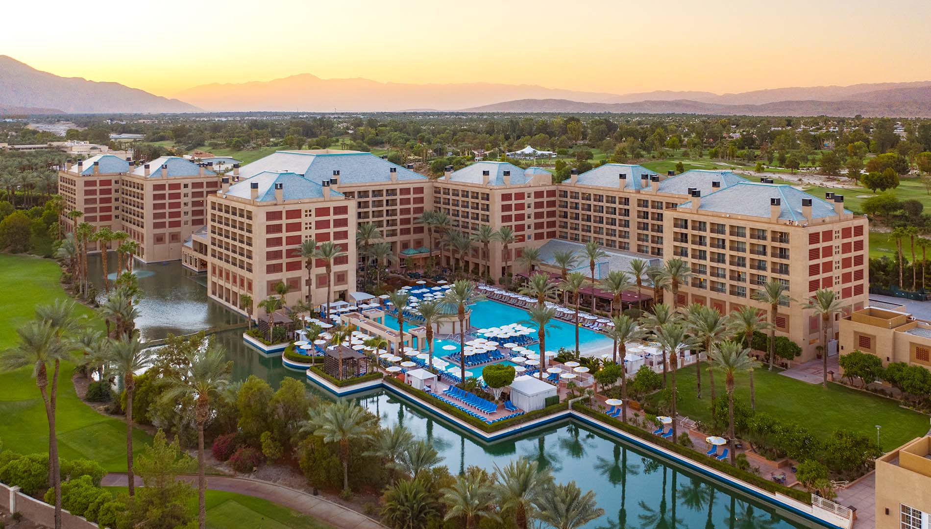 a hotel resort in Indian Wells