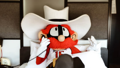 Texas Tech Mascot Raider Red