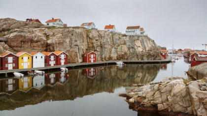 Fishing Village Smogen Bohuslan Sweden
