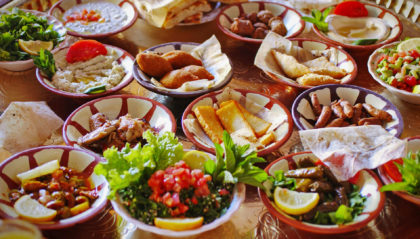 Jordanian Assorted Dishes