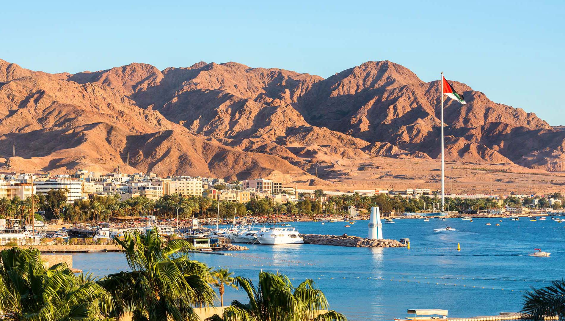 the Red Sea in Aqaba